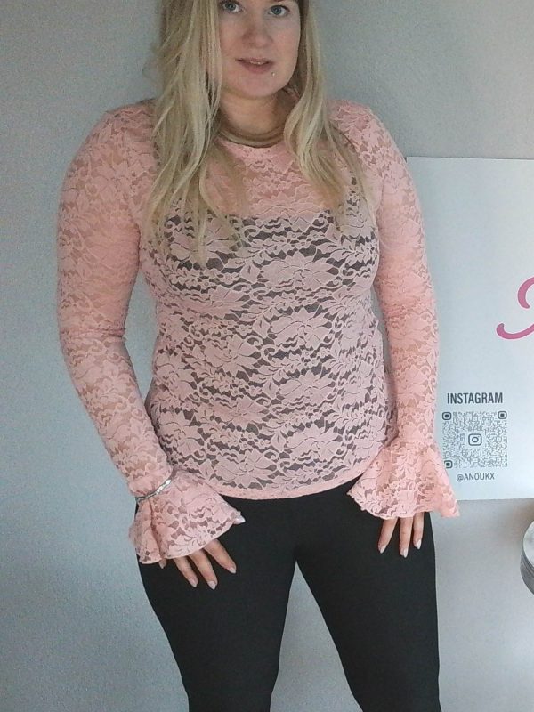 Longsleeve Lace Top PINK