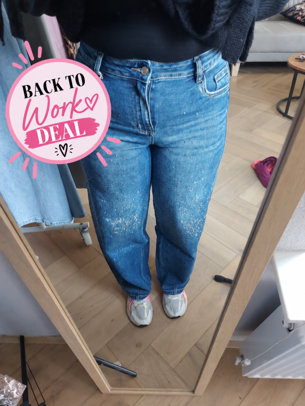 Glitter Balloon Jeans